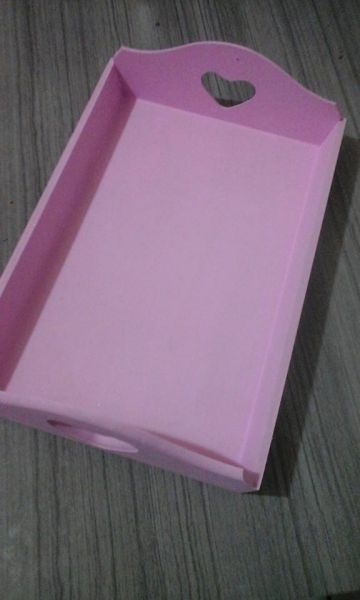 Bandeja MDF Rosa